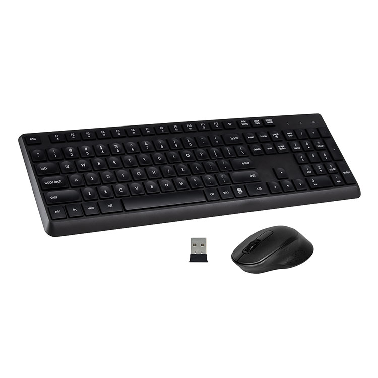 2.4G Wireless Tastatur an Maus Combo