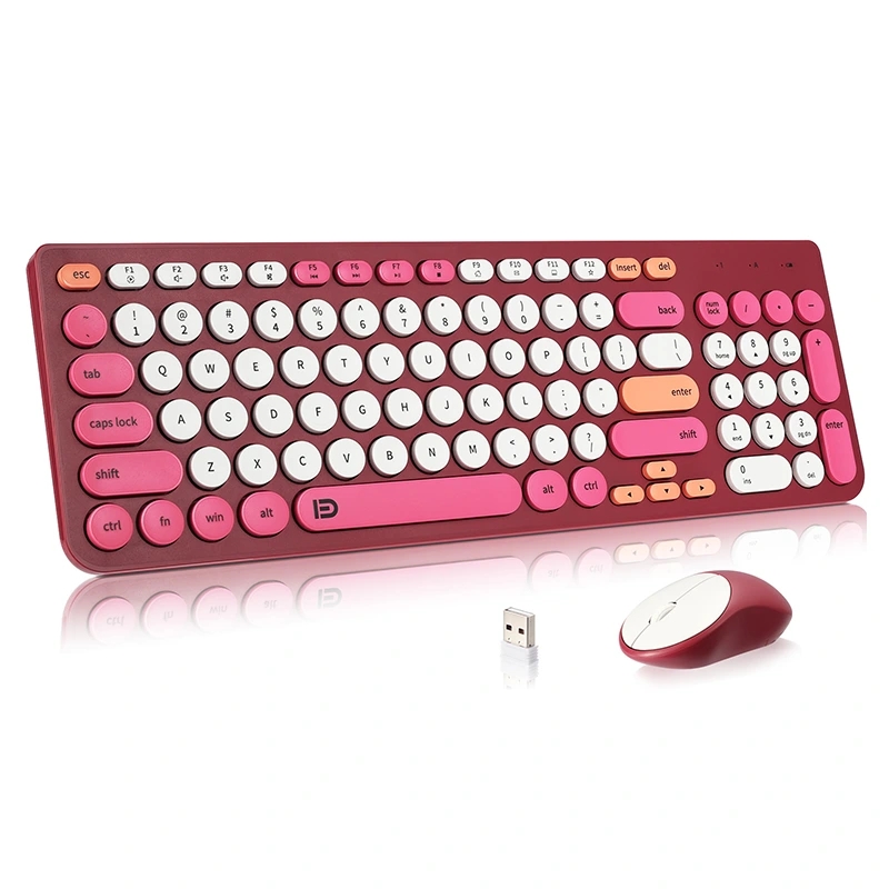 Wat sinn d'Features vu Wireless Tastatur an Maus Combo?
