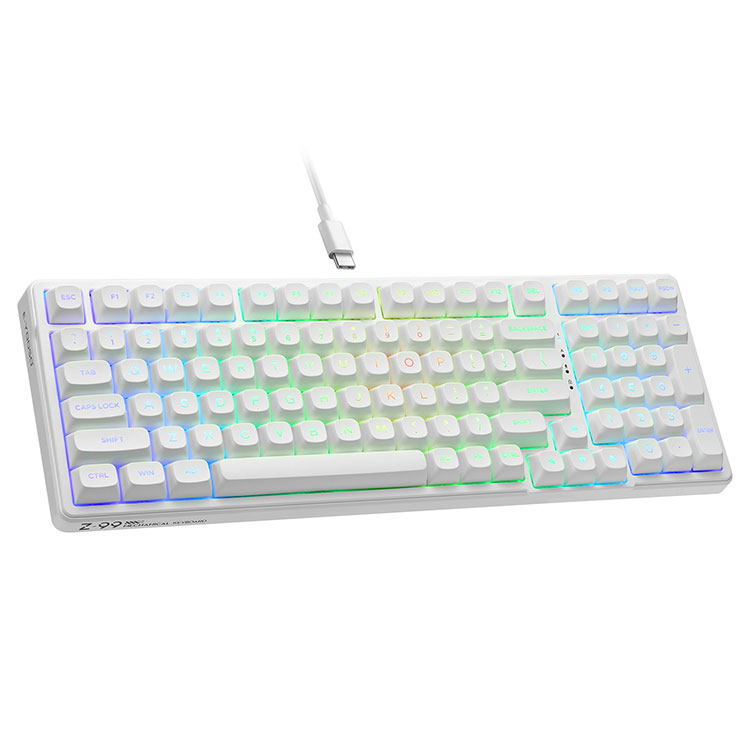 99 Schlësselen Wired Benotzerdefinéiert Gaming Keyboard