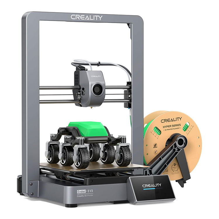 Creality Ender 3 V3 Super 3D Dréckerspäicher 600mms Intelligent Self-Check