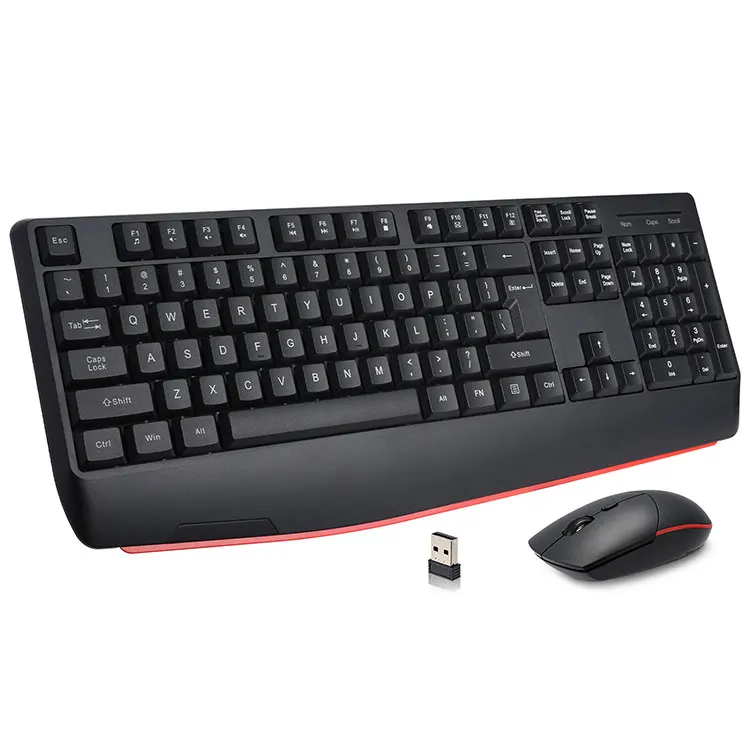 Vollgréisst 2.4G Wireless Keyboard a Maus Combo