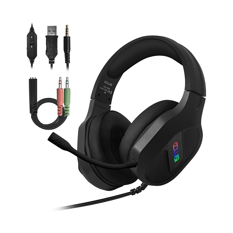 Gaming Headset 3,5 mm Wired RGB Upassbar