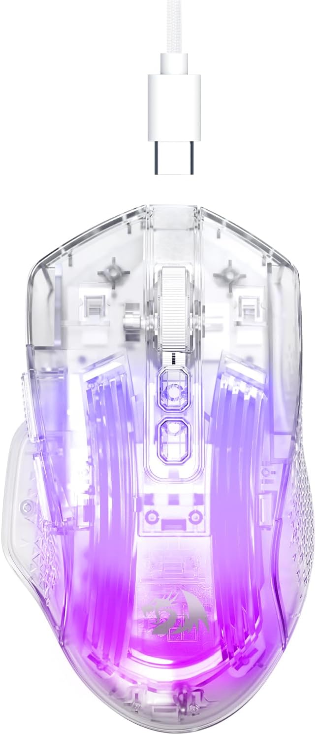 Wäiss M695CT 24.000 DPI 8 RGB LED Backlit ModeWired Gaming Maus